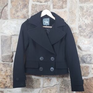 I Spiewak & Sons XS Cropped Wool Jacket Coat